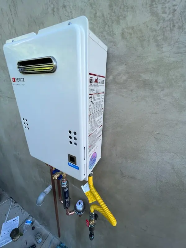 Tankless water heater installation for Dar homes